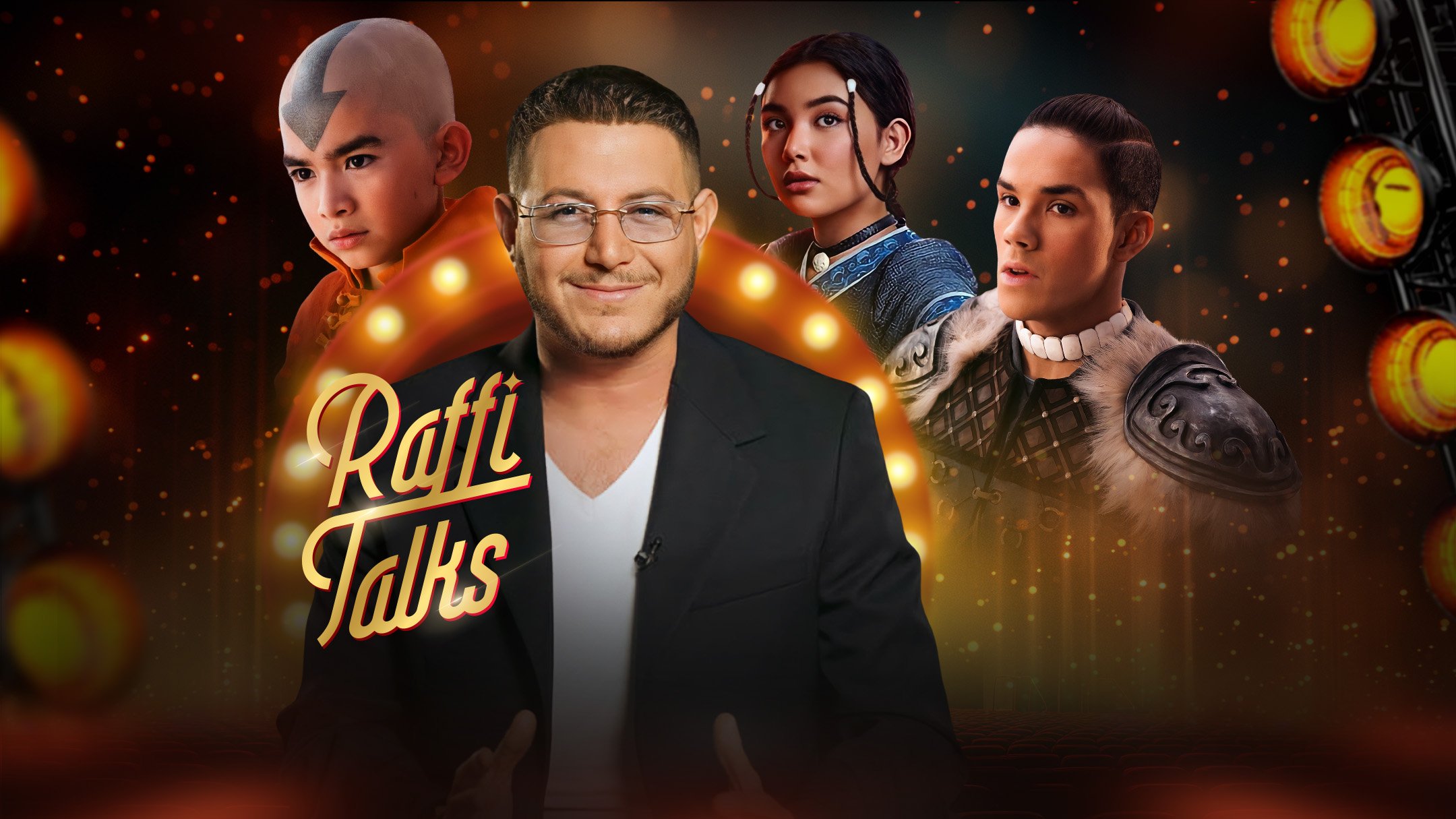 صناع ونجوم مسلسل Avatar: the Last Airbender في لقاء خاص على السجادة الحمراء