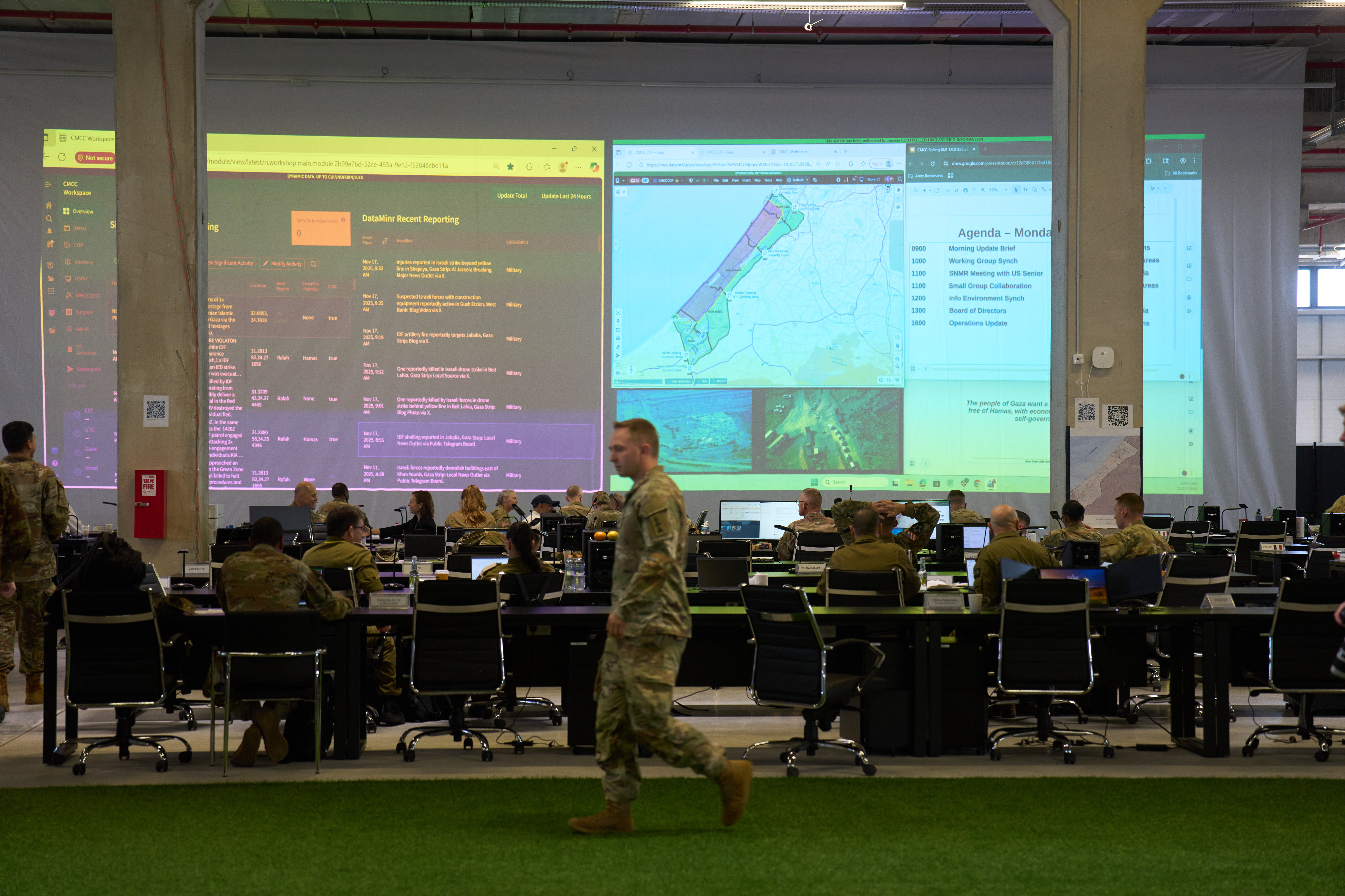 "خيبة أمل" في مركز مراقبة هدنة غزة.. كلام كثير وأفعال قليلة 