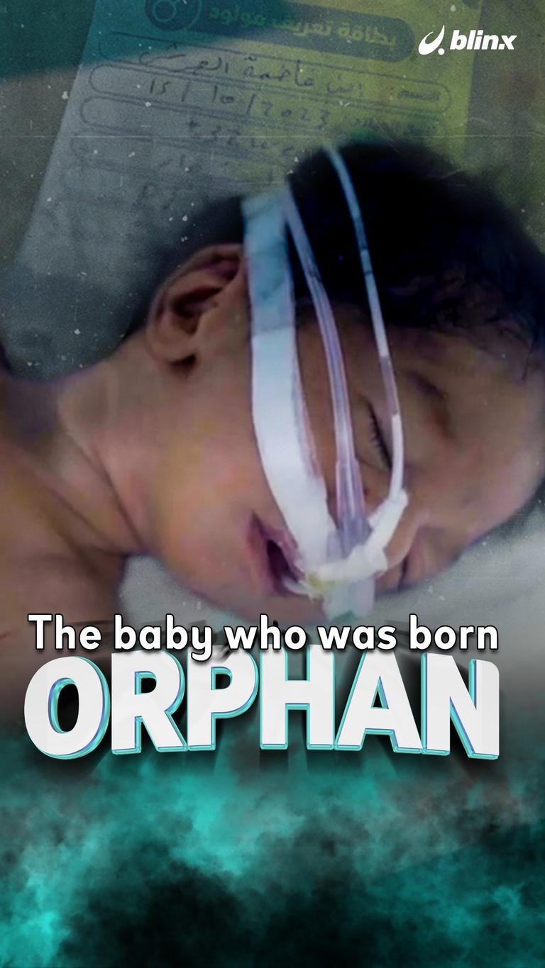 Fatma Al-Hersh's son is an orphan