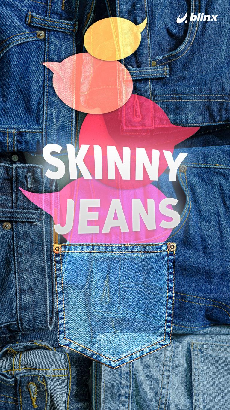 skinny jeans موضة ما تقدم؟