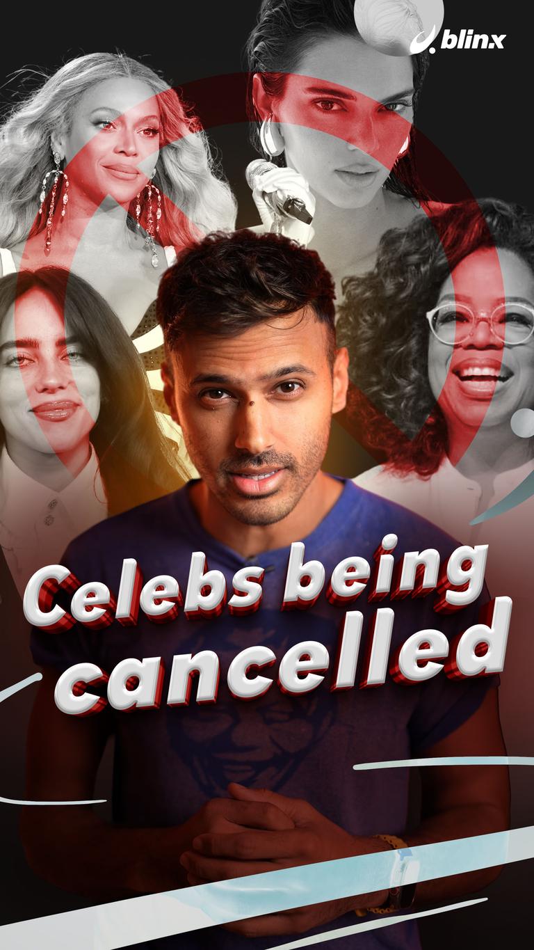 Celebs being cancelled