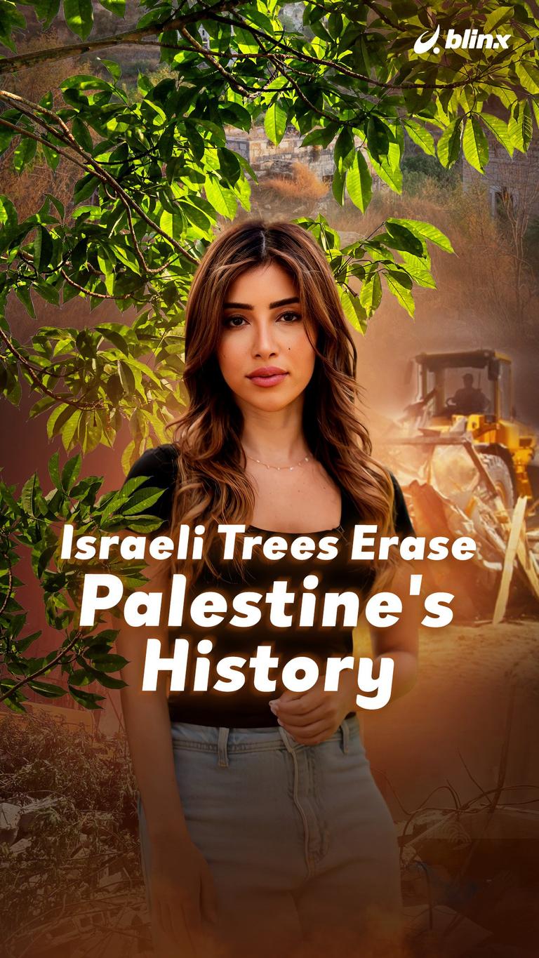 Israeli Trees Erase Palestine's History