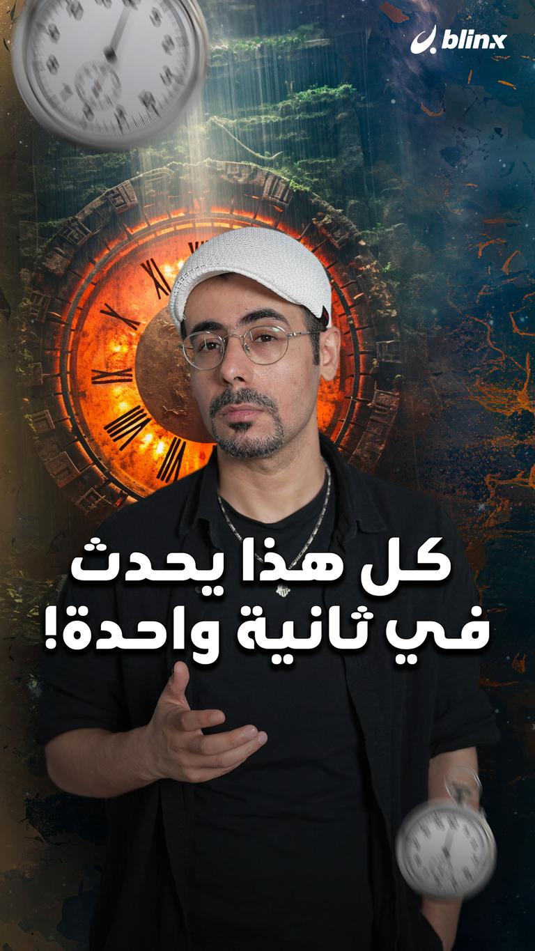 كل هذا يحدث في ثانية واحدة!