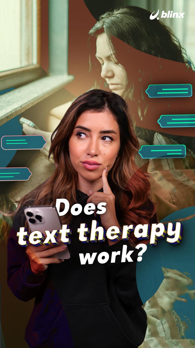 ?Does text therapy work