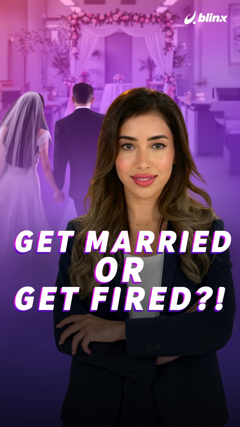 !?Get married or...get fired