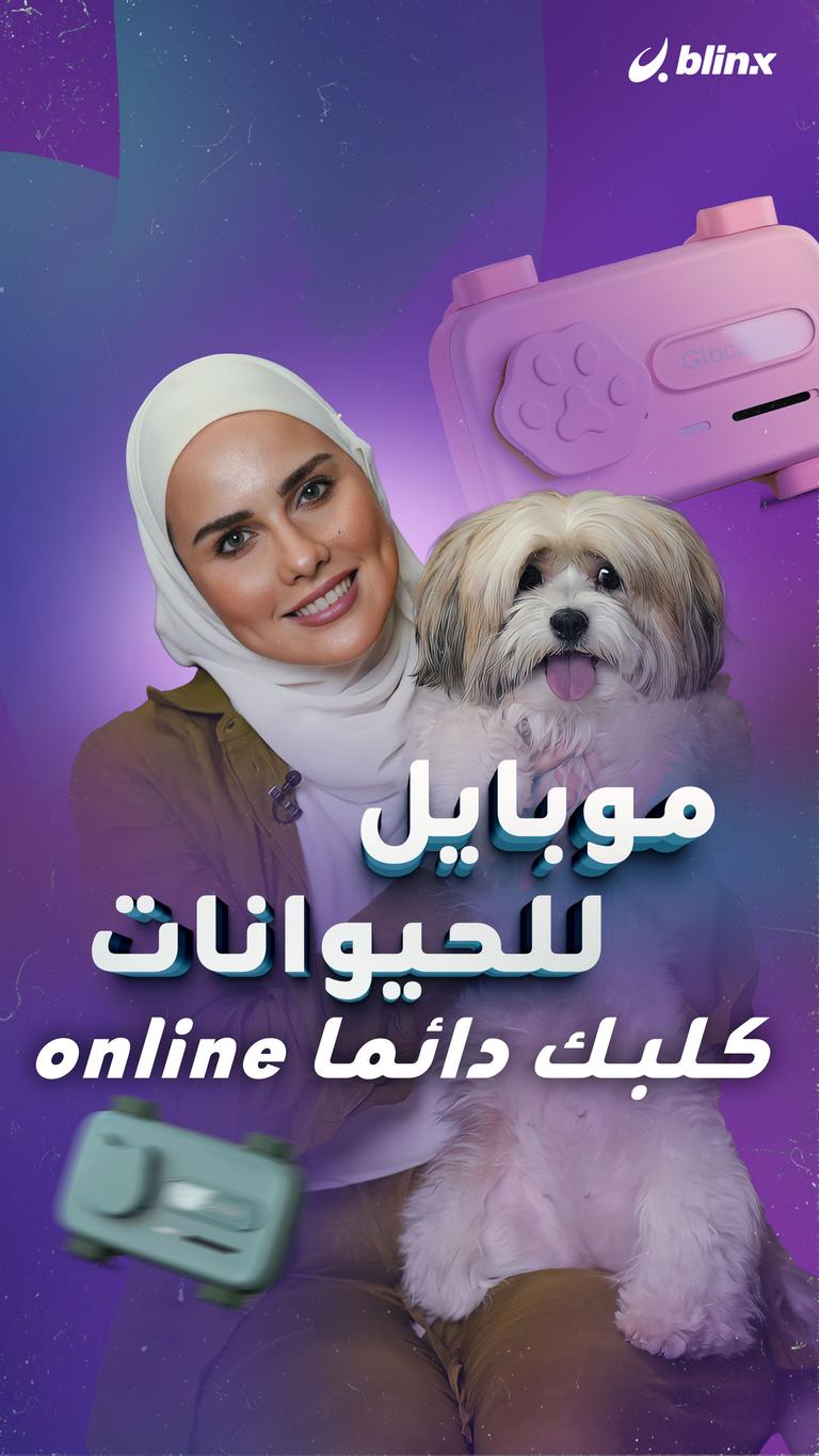 موبايل للحيوانات.. كلبك دائما online