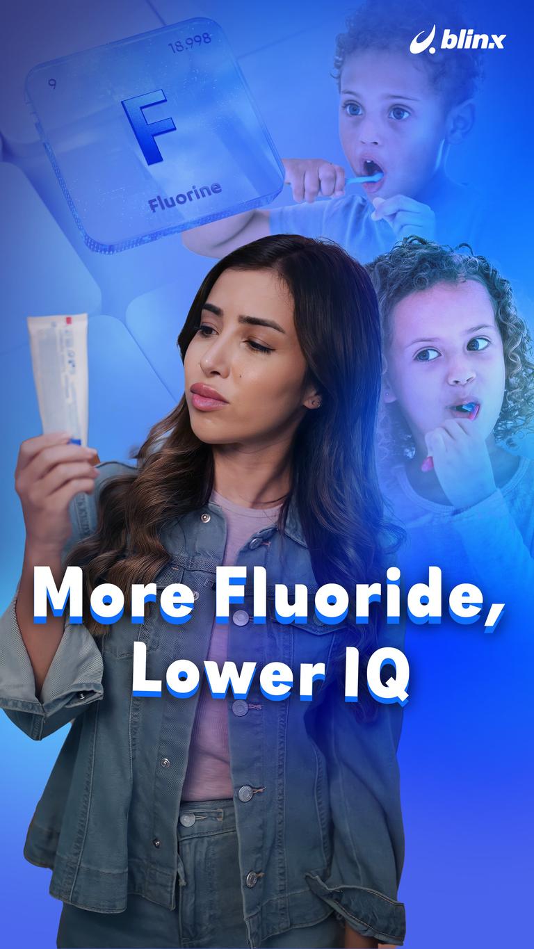More Fluoride, Lower IQ